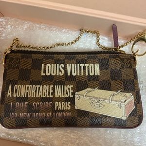 Authentic LOUIS VUITTON MILLA MM Trunks edition